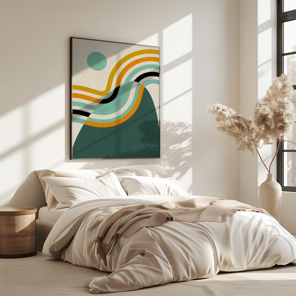 Rainbow Plus Shapes2 | Poster