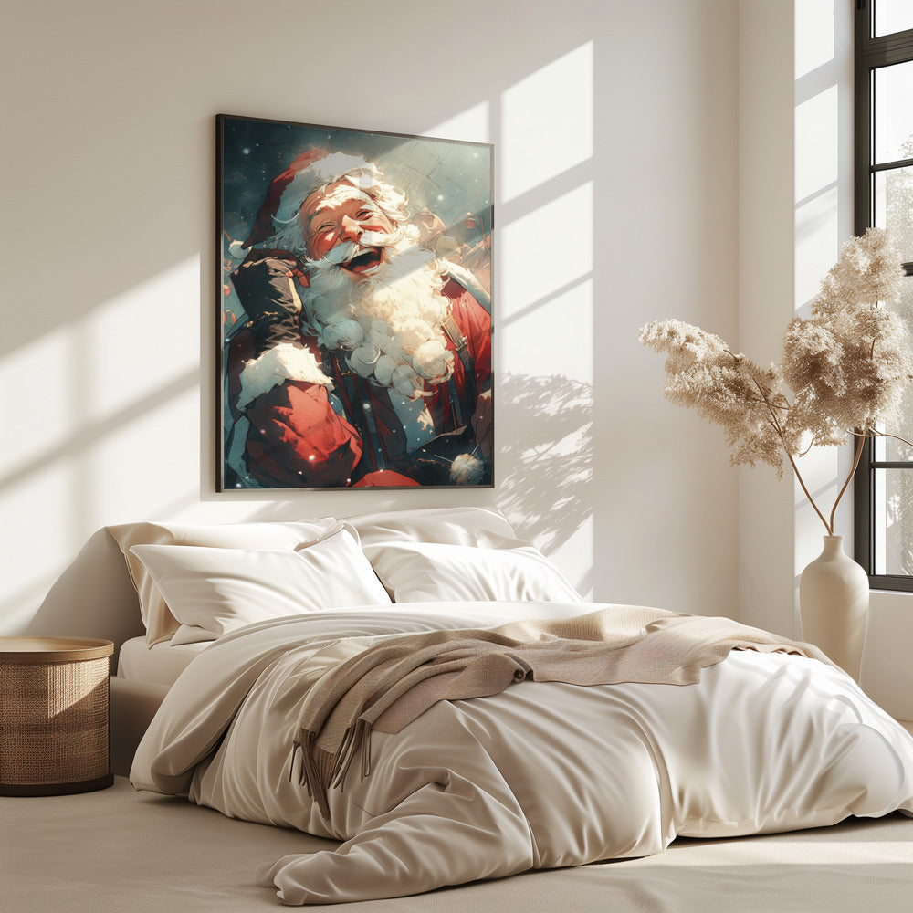 Jolly Santa&#039;s Call | Poster