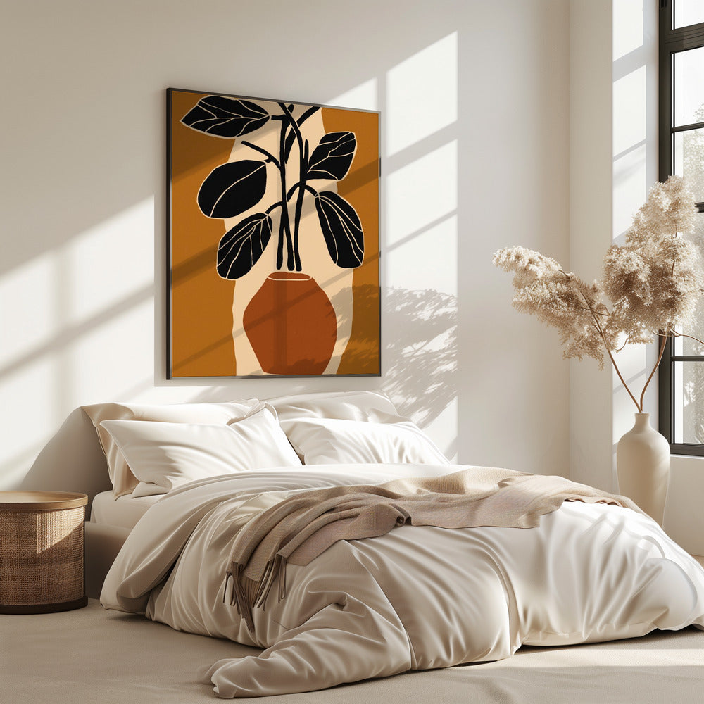 Bold Leaf Silhouette | Poster