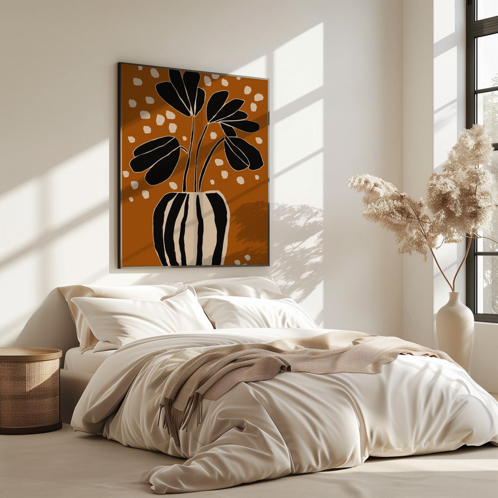 Ochre Still Life No 4 | Poster