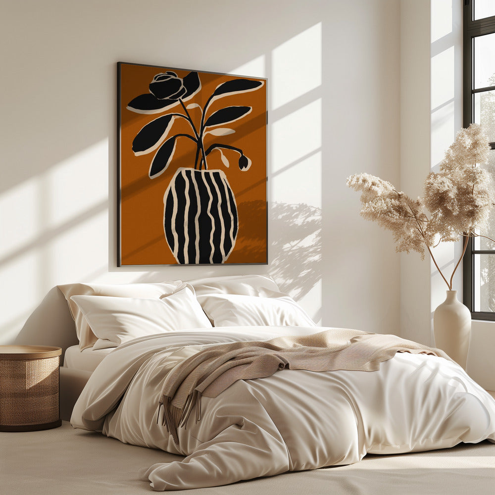 Ochre Still Life No 5 | Poster
