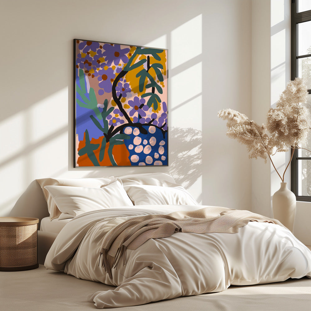Vibrant Flora Burst | Poster