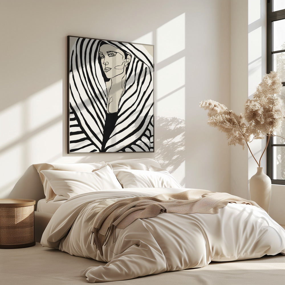 Striped Elegance | Poster