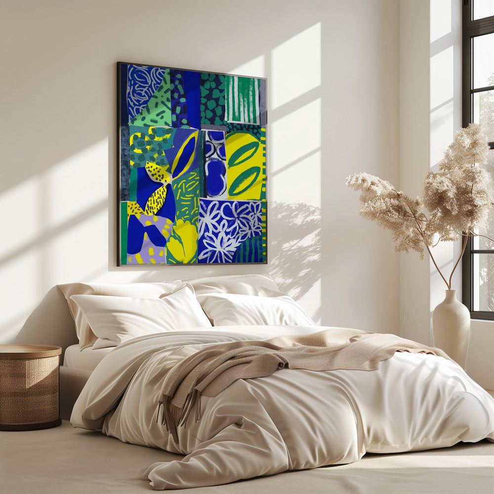 Vibrant Patchwork | Poster