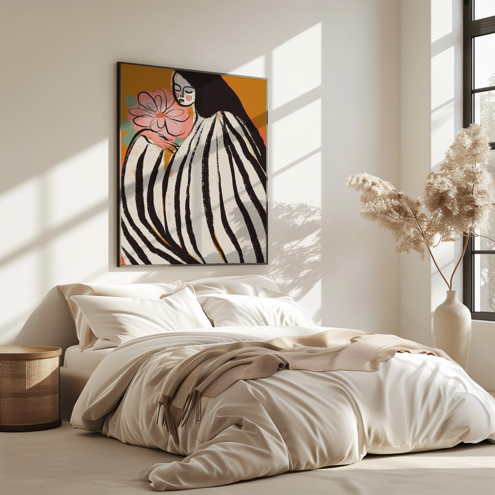 Striped Serenity | Poster