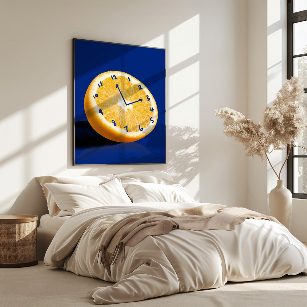 Citrus Timepiece | Poster