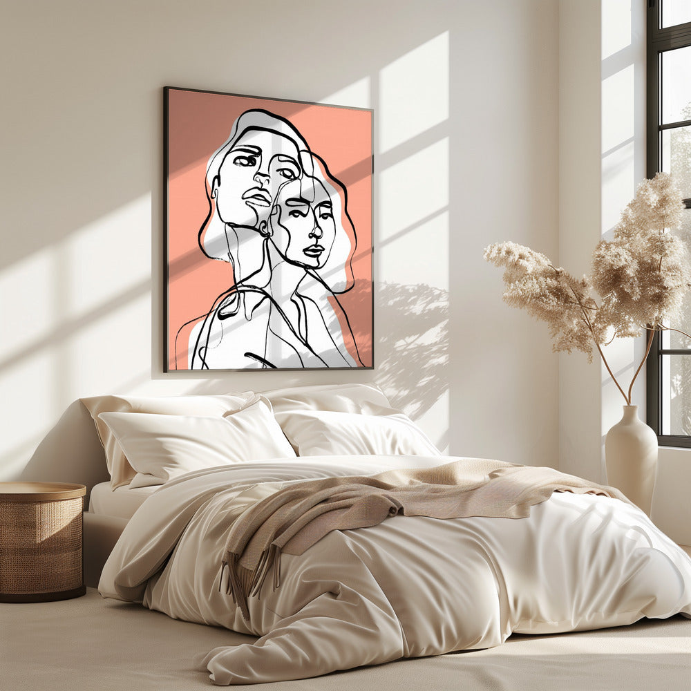 Entwined Faces | Poster