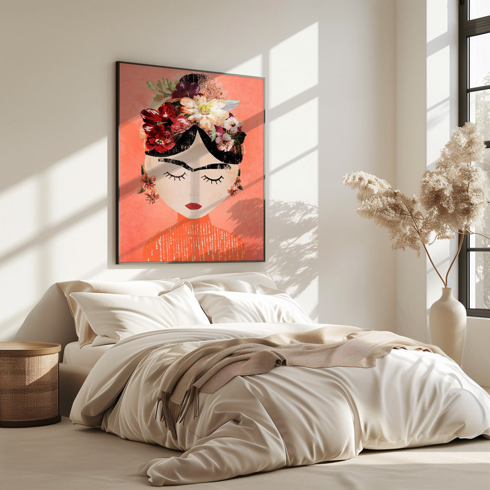 Frida (Peach) | Poster