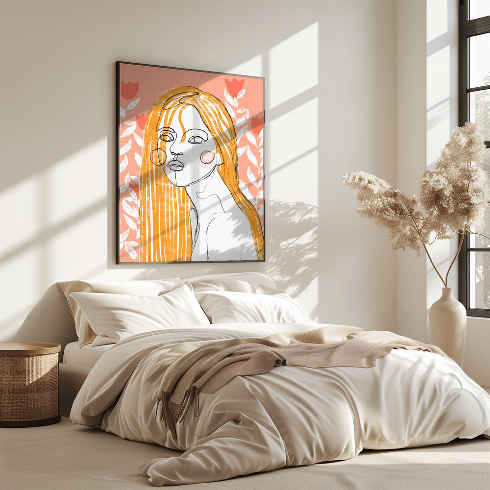Floral Gaze | Poster