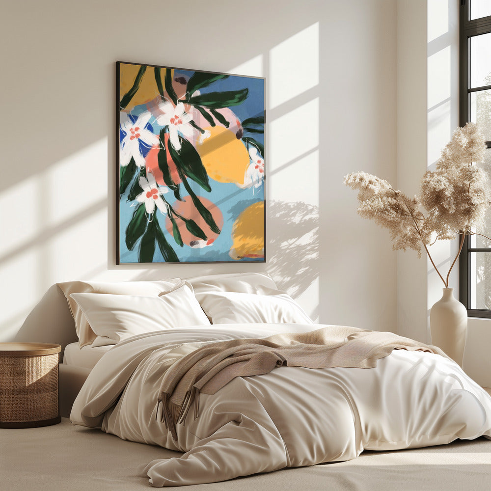 Lemon Blossom Breeze | Poster