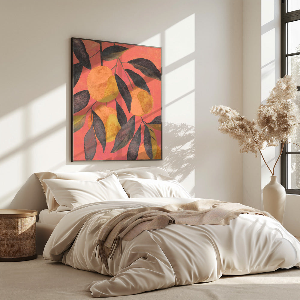 Vibrant Pear Grove | Poster