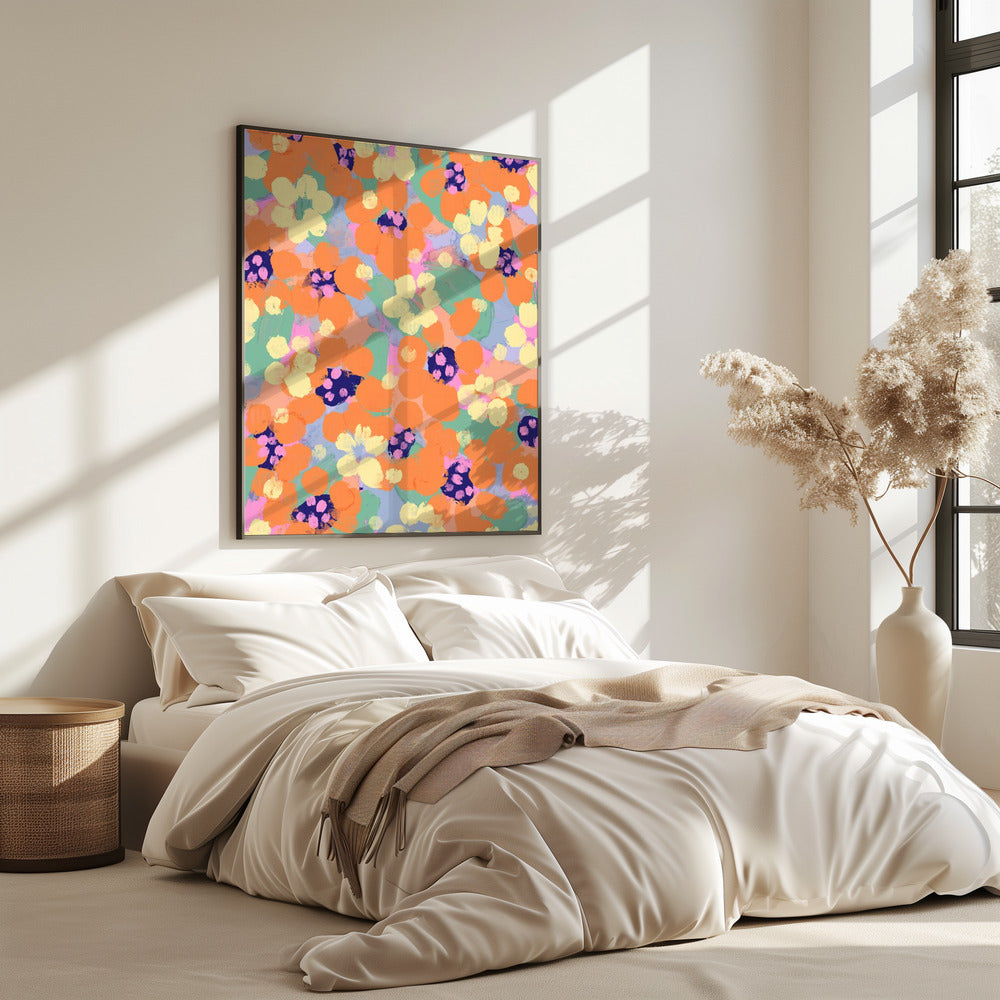 Vibrant Petals | Poster