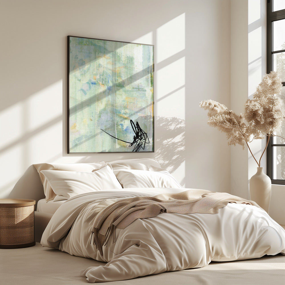 Pastel Colors And Bold Black Accents | Poster