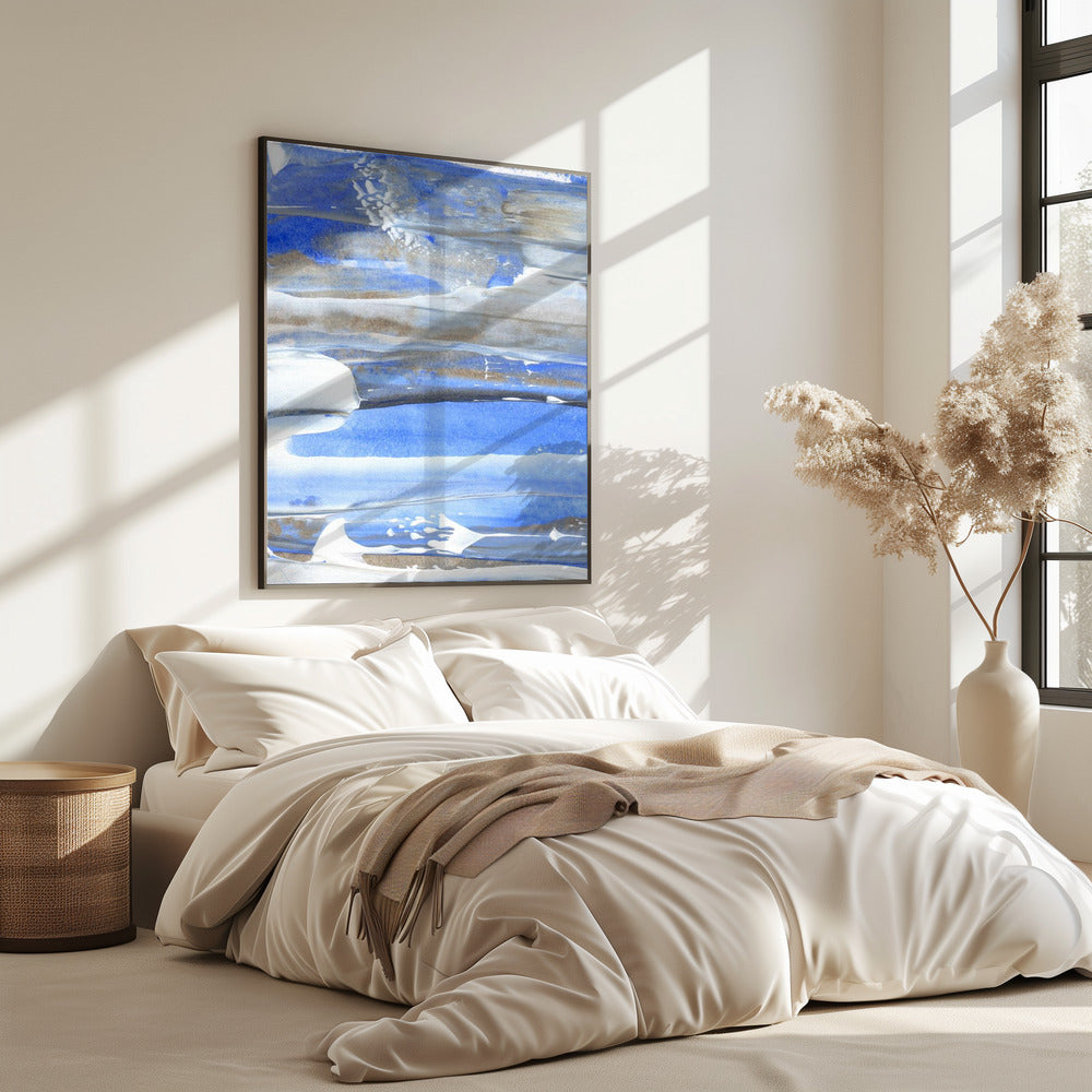 Dynamic Colorful Brushstrokes | Poster