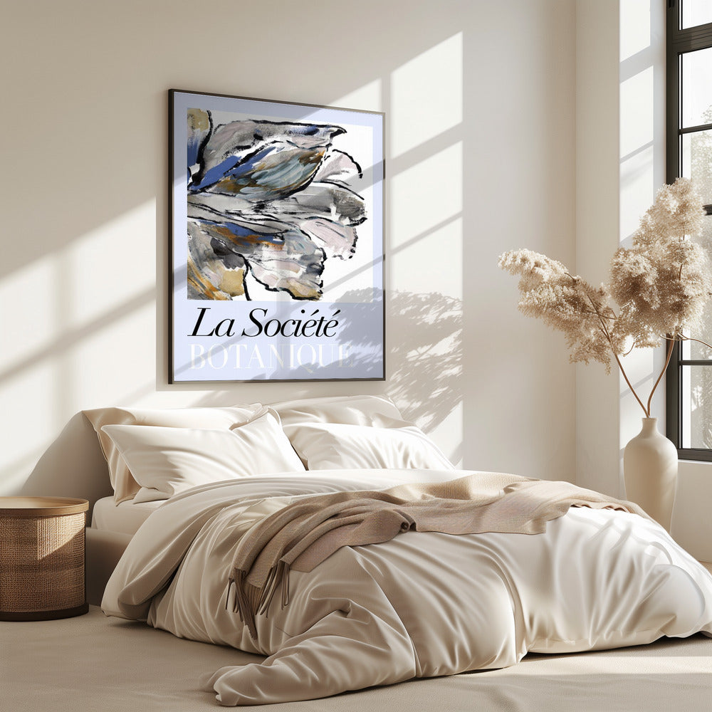 La Société Botanique Blueflower | Poster
