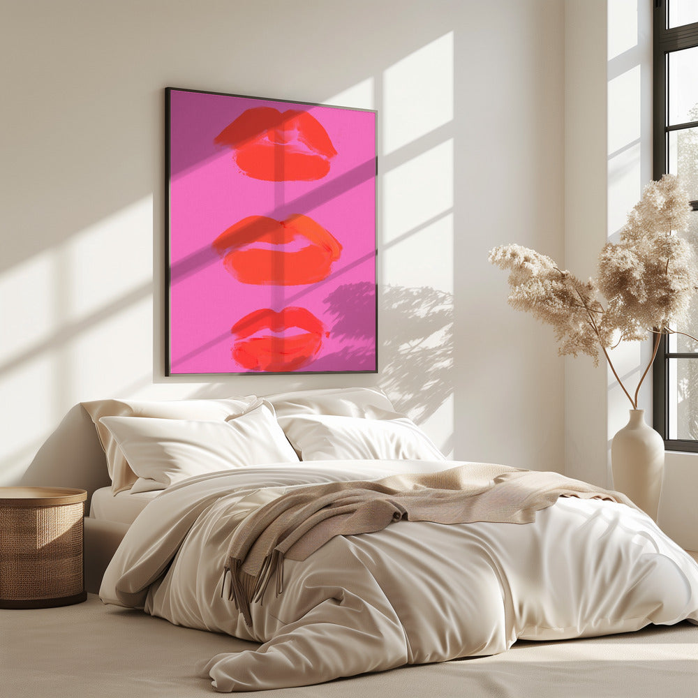 Neon Pout Series | Poster