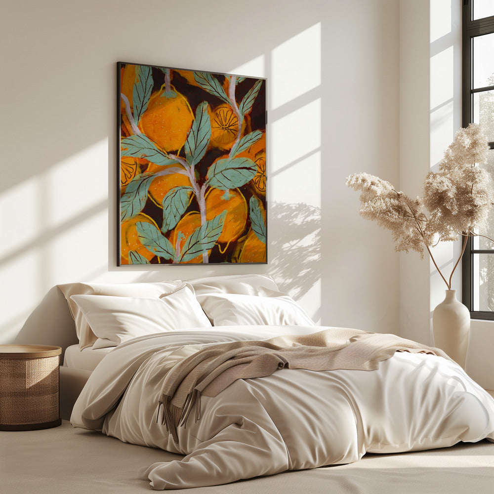 Orange Orchard Vibes | Poster