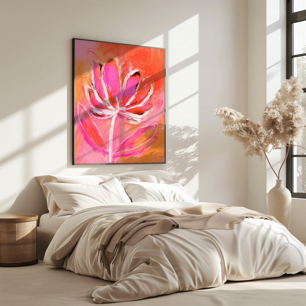 Petal Flames | Poster