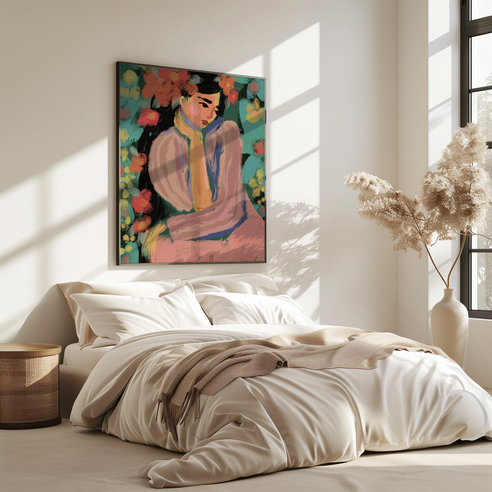 Pensive Blooms | Poster