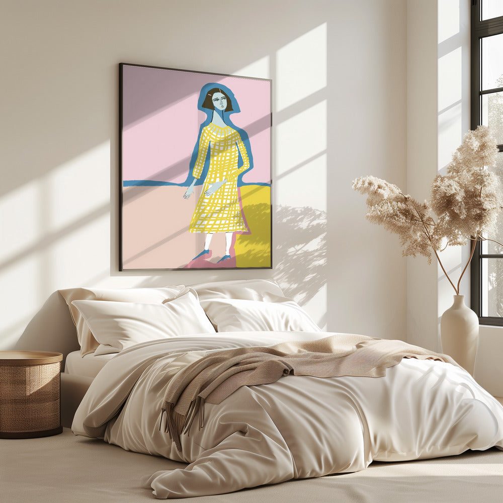 Blue lady | Poster