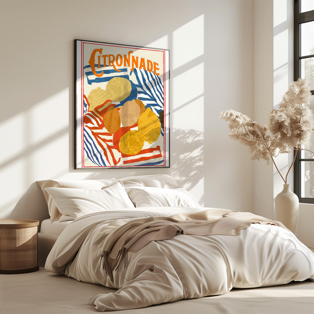 Citronnade Blue and Red | Poster