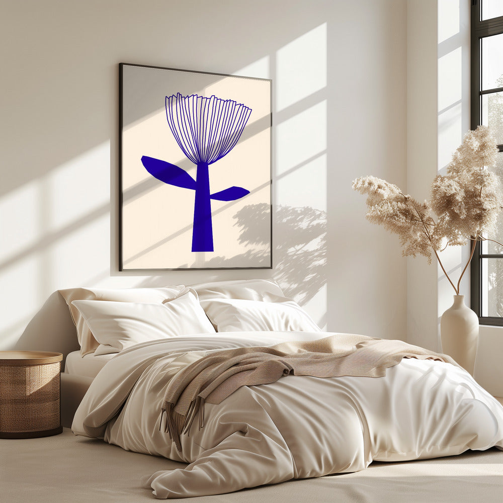 Flower Blue | Poster