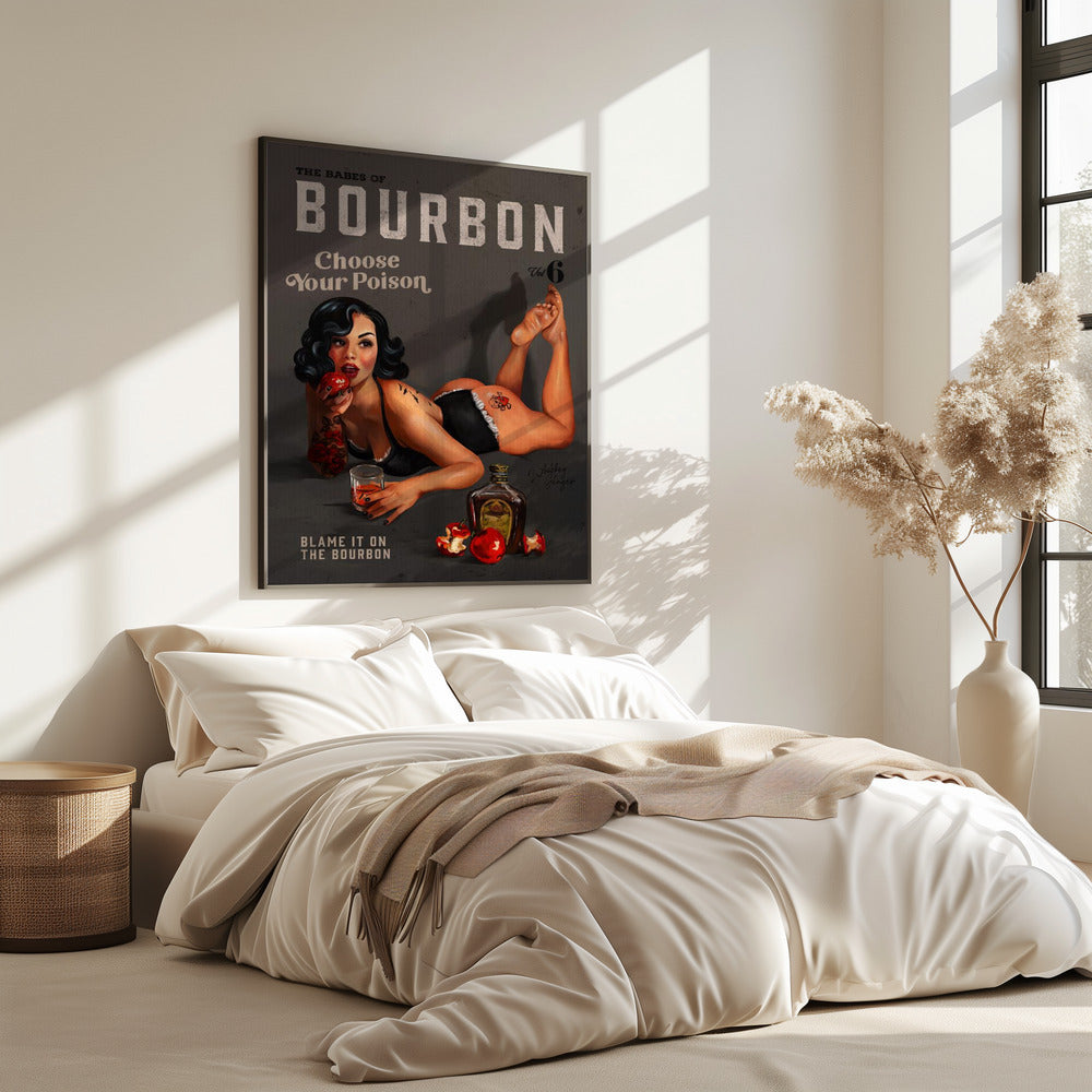 Babes of Bourbon Vol 6 Choose Your Poison Sexy Pinup | Poster