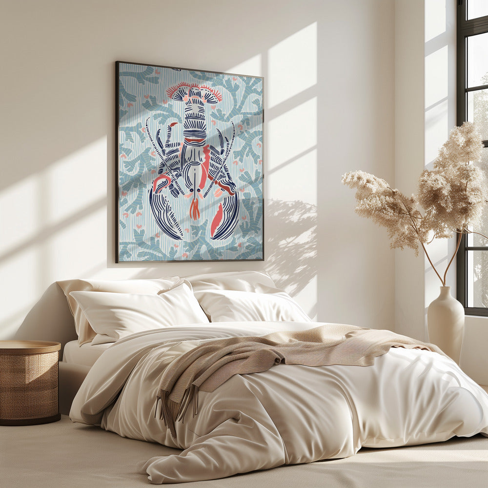 Crustacean Core mint | Poster