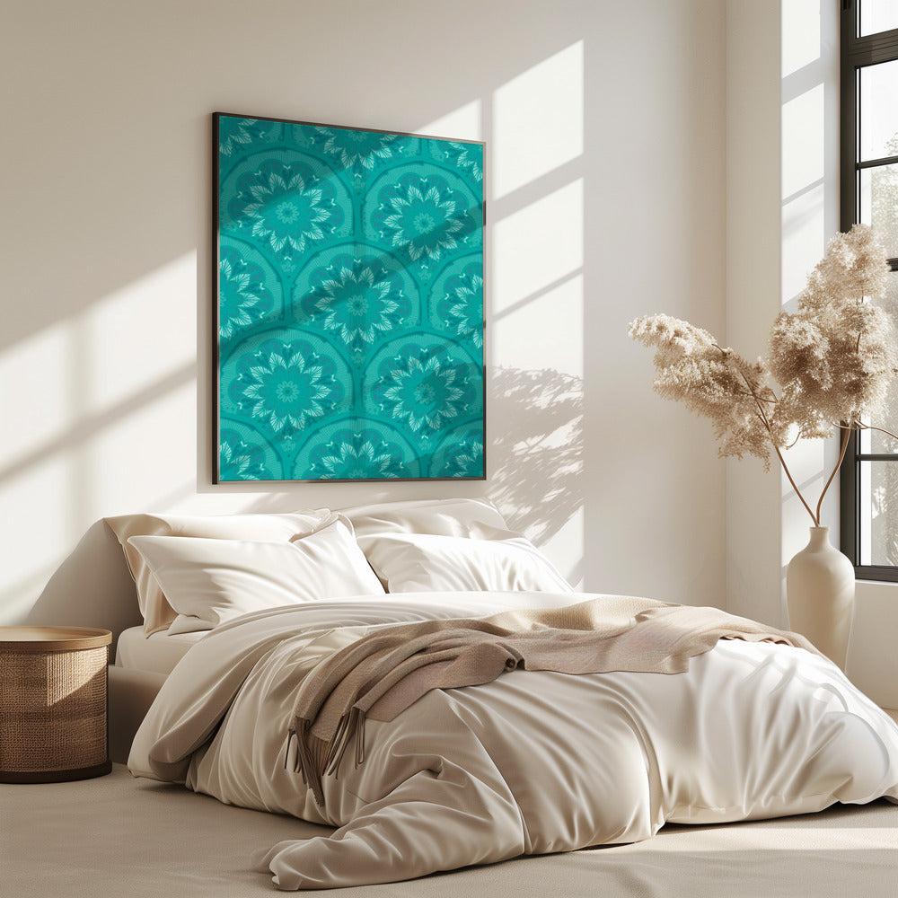 Verdant Mandala Dream | Poster