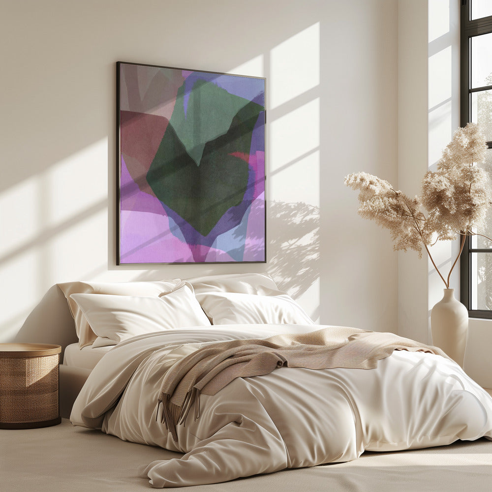 Abstract Dipped Landscape 5 | Poster