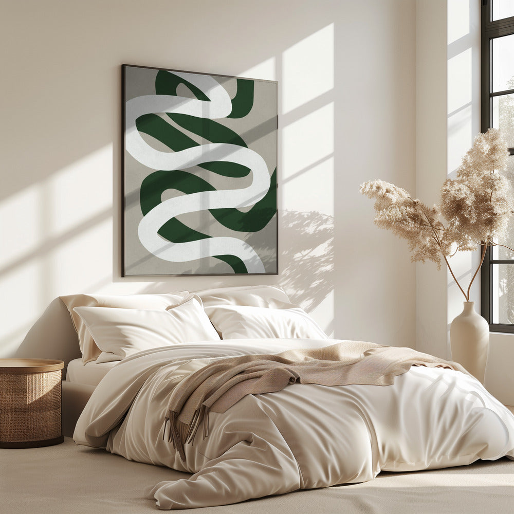 Expressionist curves 3 | Poster