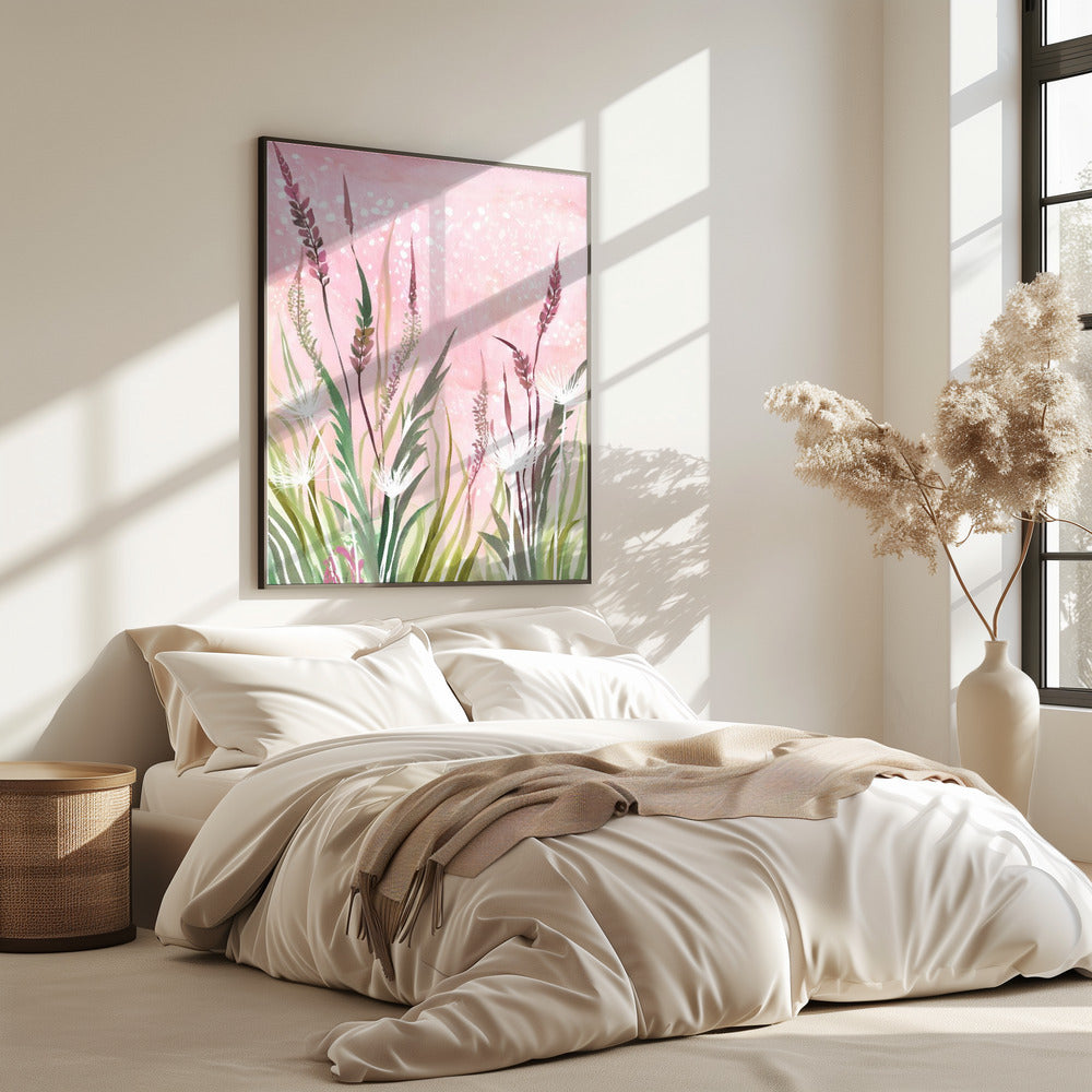 Pink and Green 33 | Poster