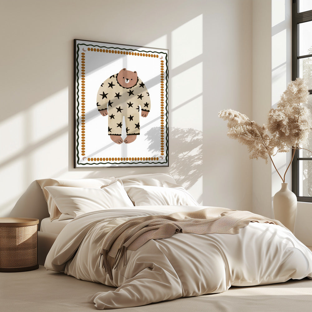 Starry Pajama Bear | Poster