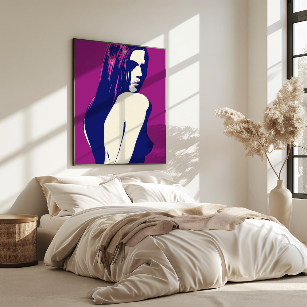 Stylized Portrait Of A Woman | Poster