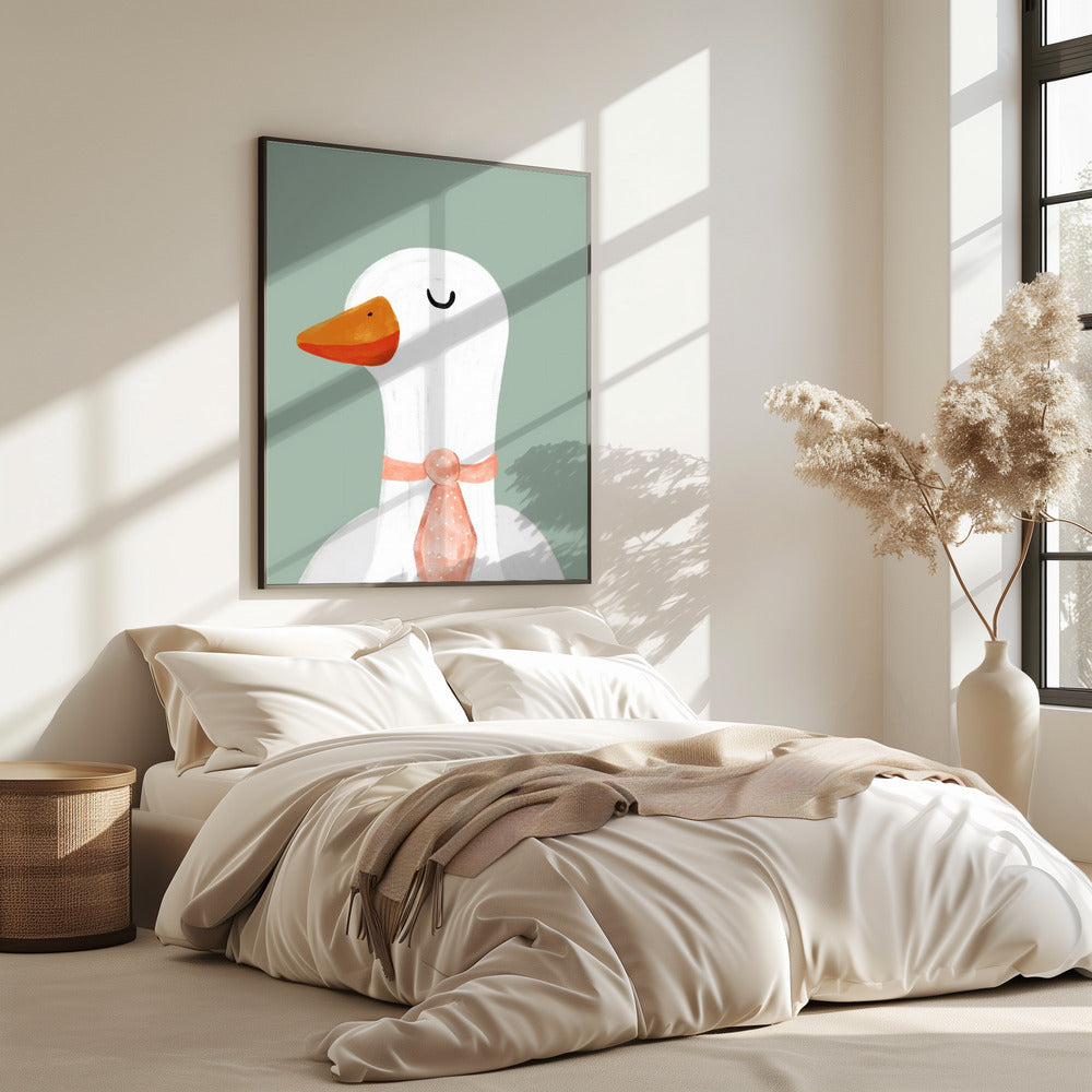 Goose in a Tie | Poster