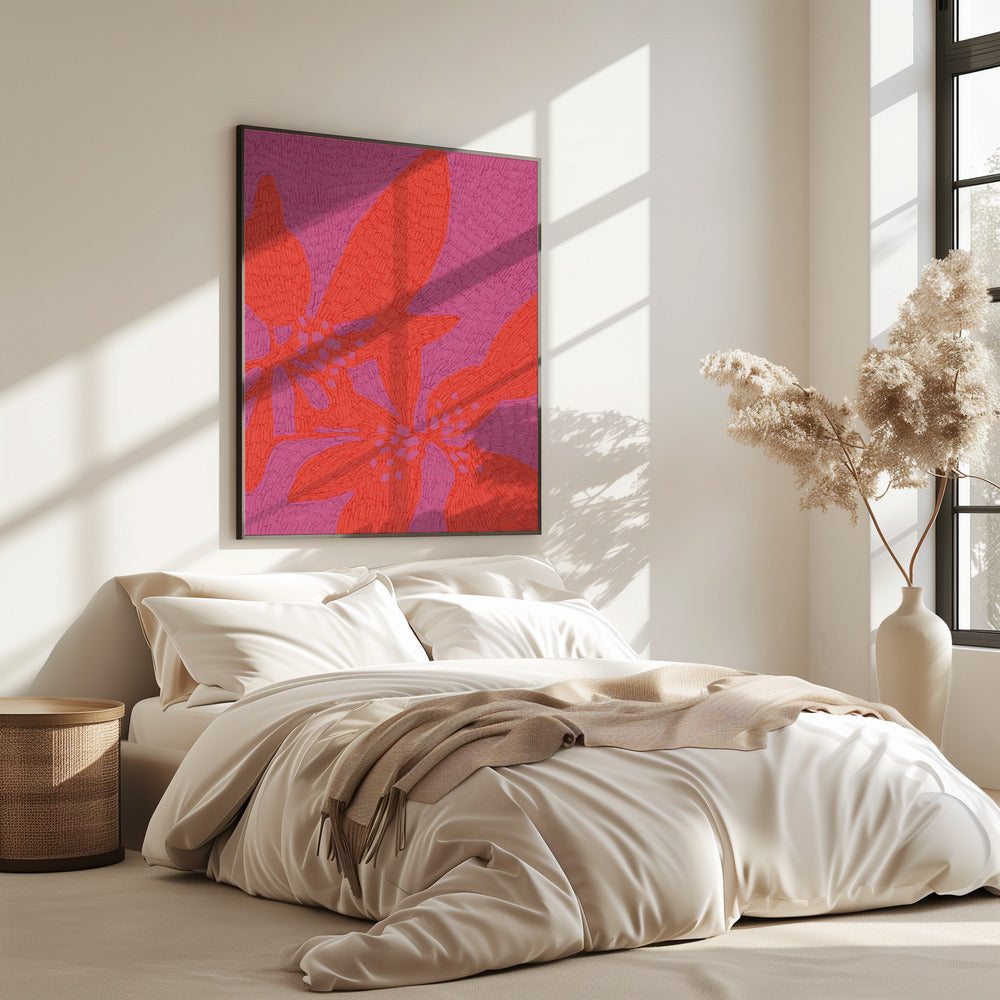 Vibrant Petal Dance | Poster