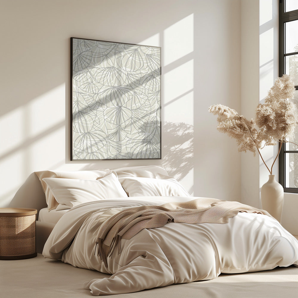 Abstract Floral Line | Poster