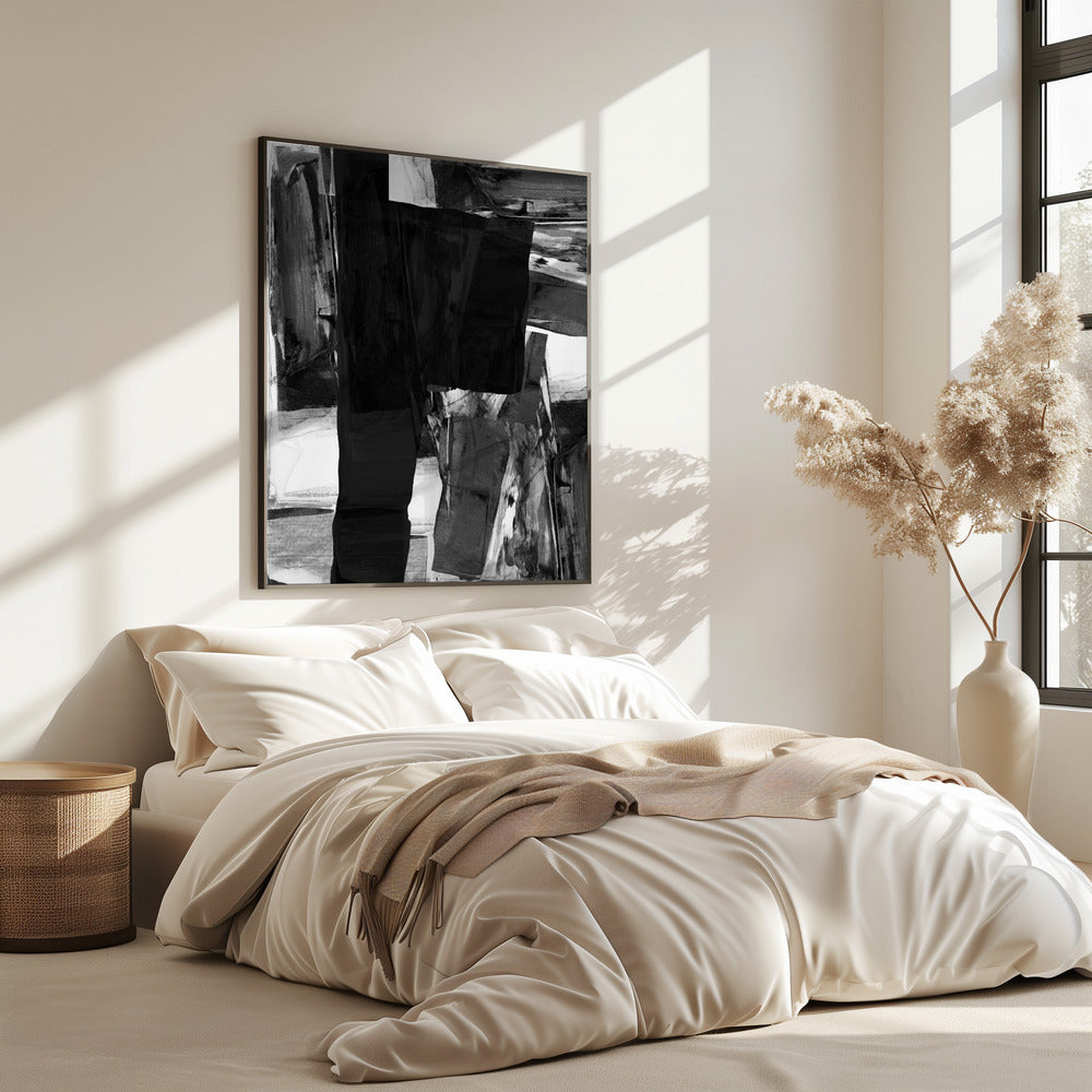 Monochrome Chaos | Poster