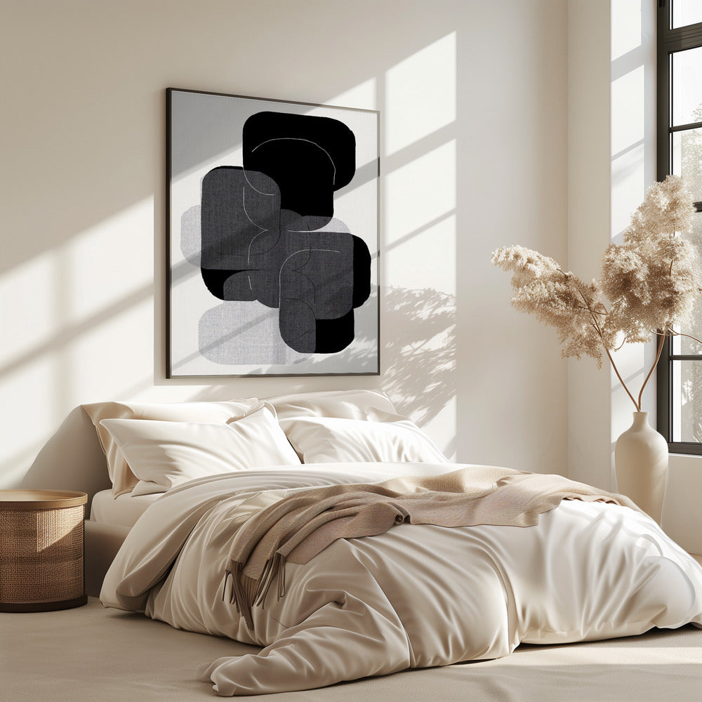 Monochrome Layers | Poster