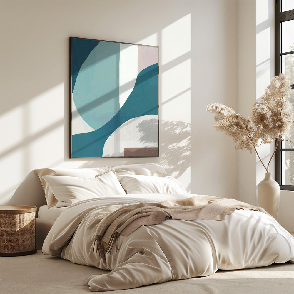 Flowing Wavescape | Poster