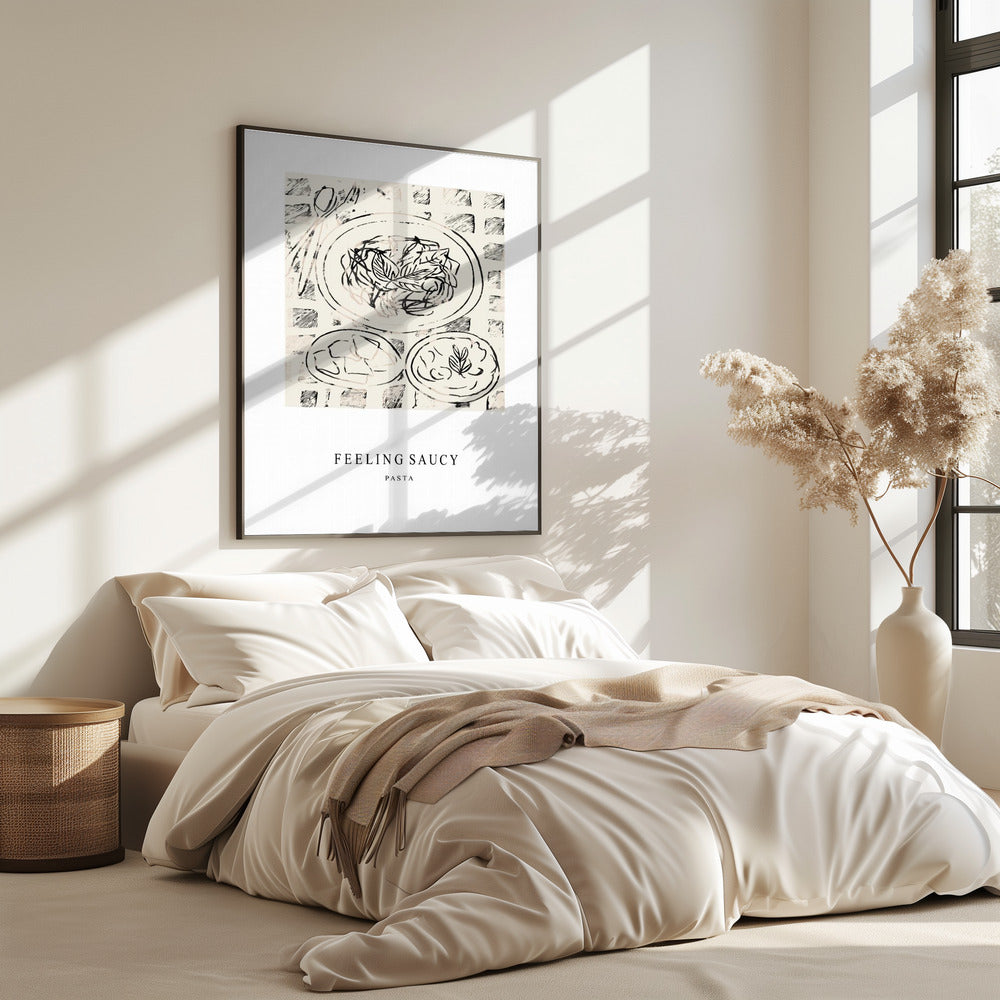 Illustration Of A Pasta Dish | Poster
