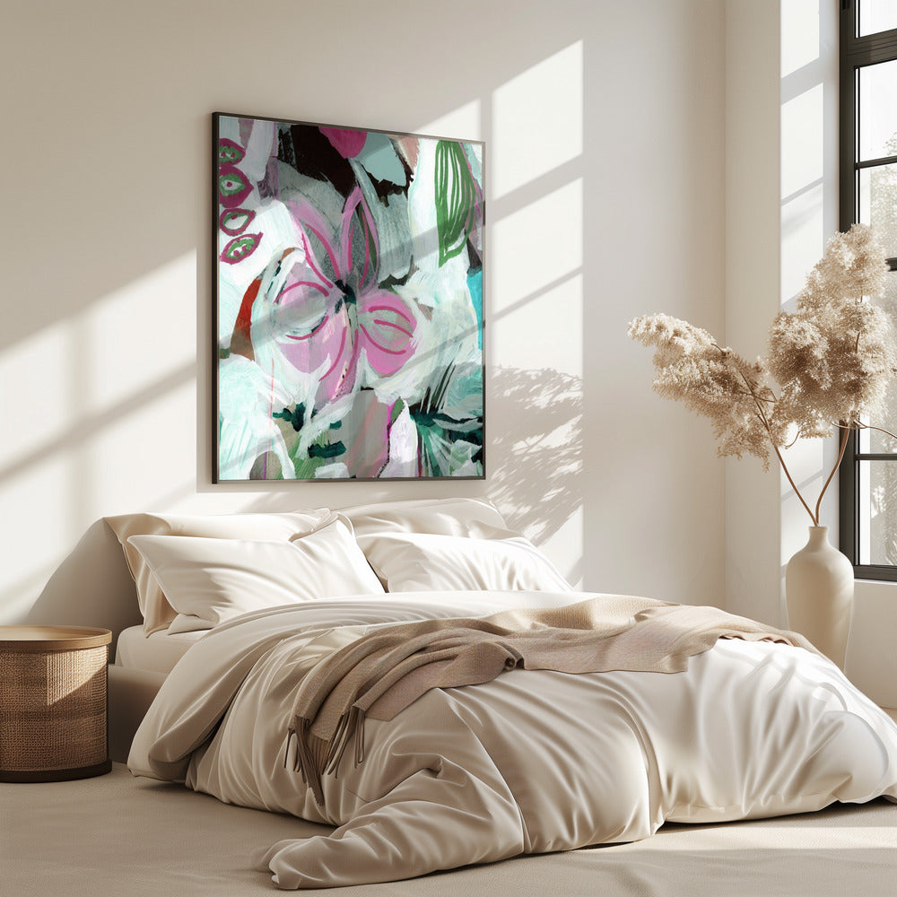 Painted Bloom Whispers | Poster
