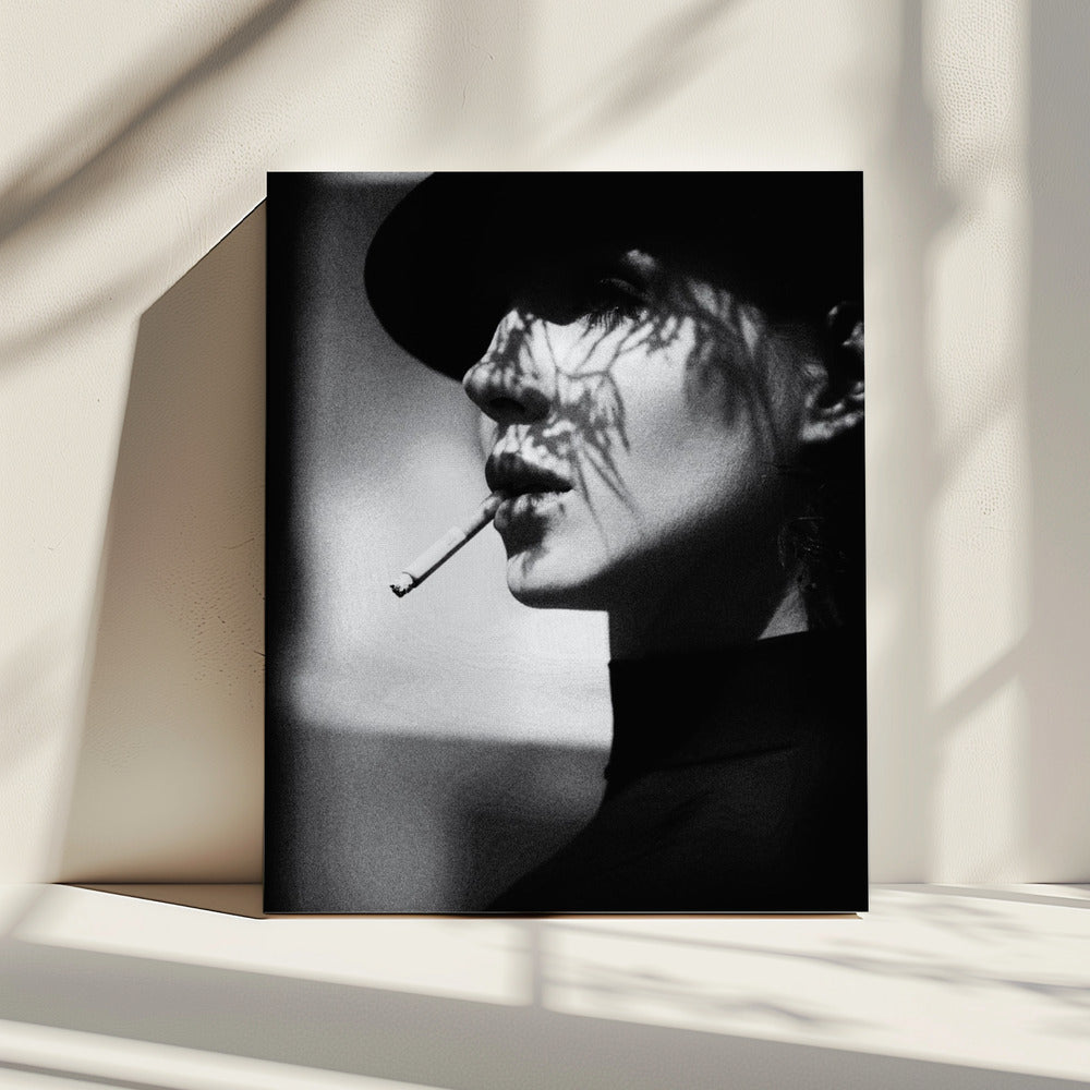 lady in black | Canvas