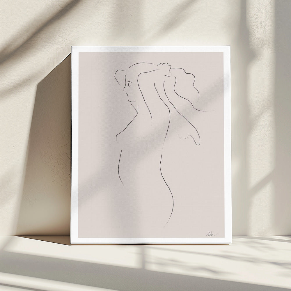 Woman Sketch | Canvas