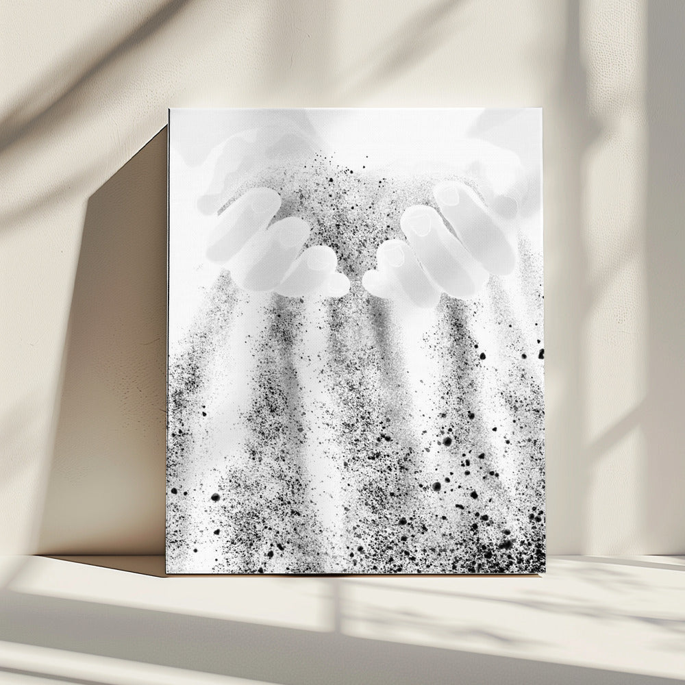 Hands Sand | Canvas