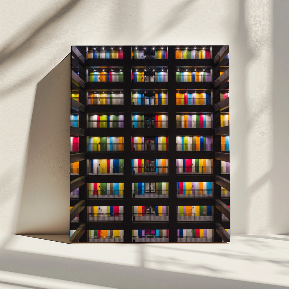 Colorful building | Canvas