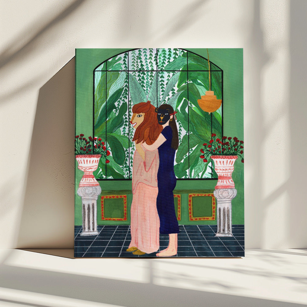 Lion Mom | Canvas