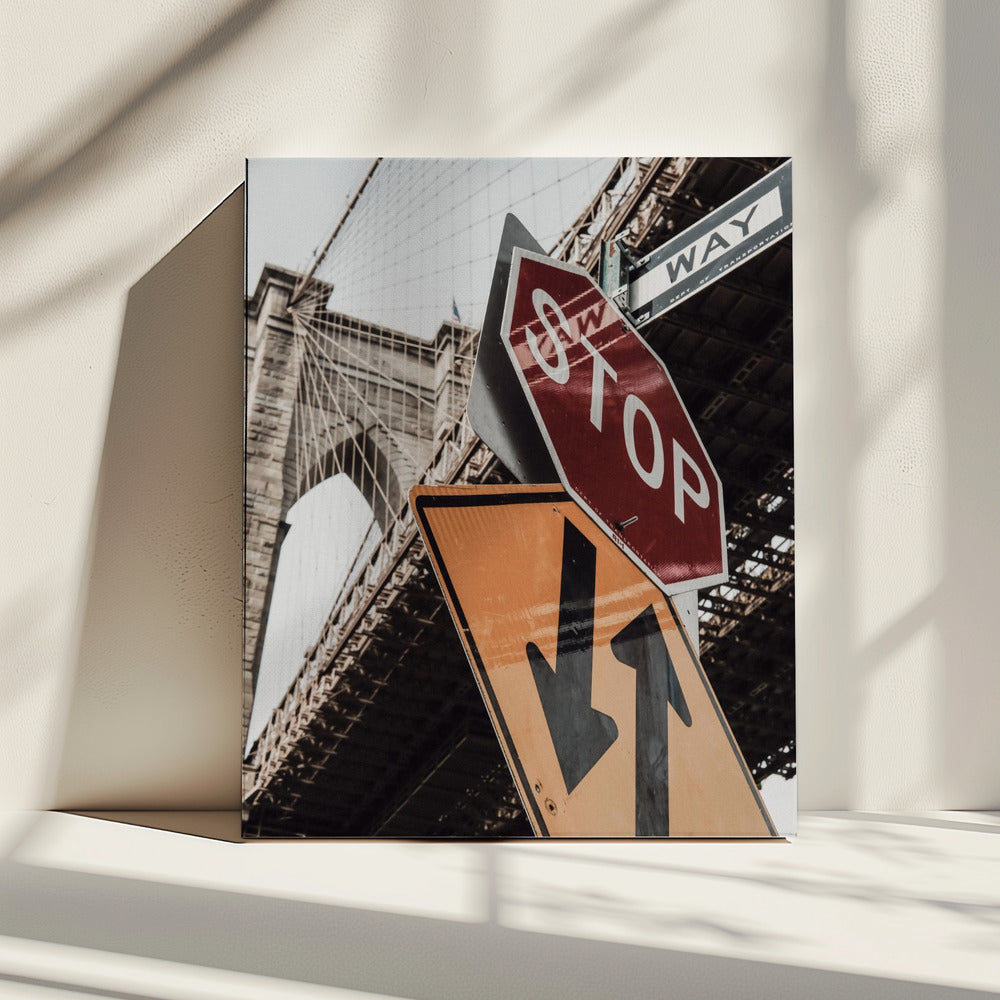 Brooklyn Bridge Stop | Canvas