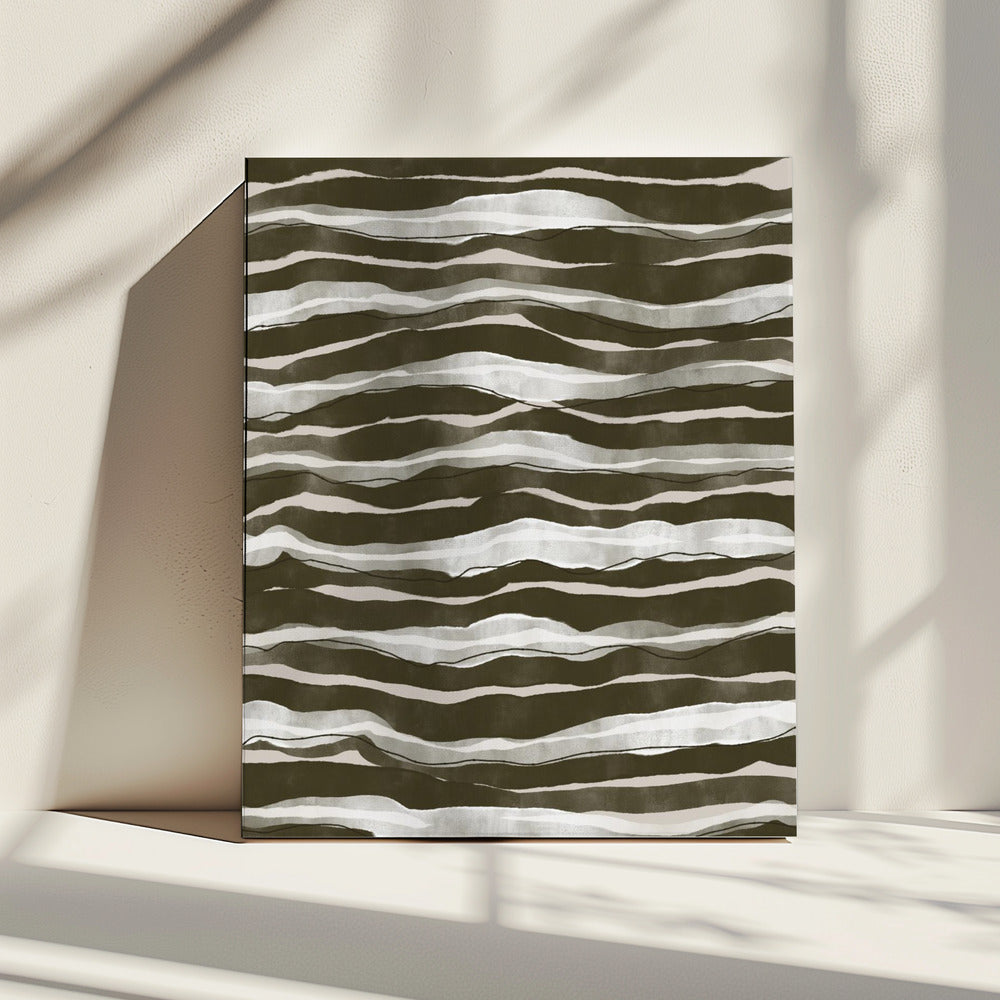 Rippling Stripes | Canvas