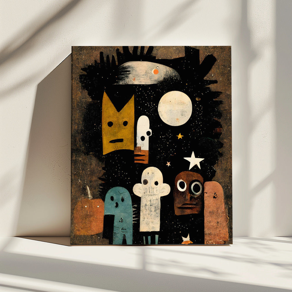 Celestial Facescape | Canvas